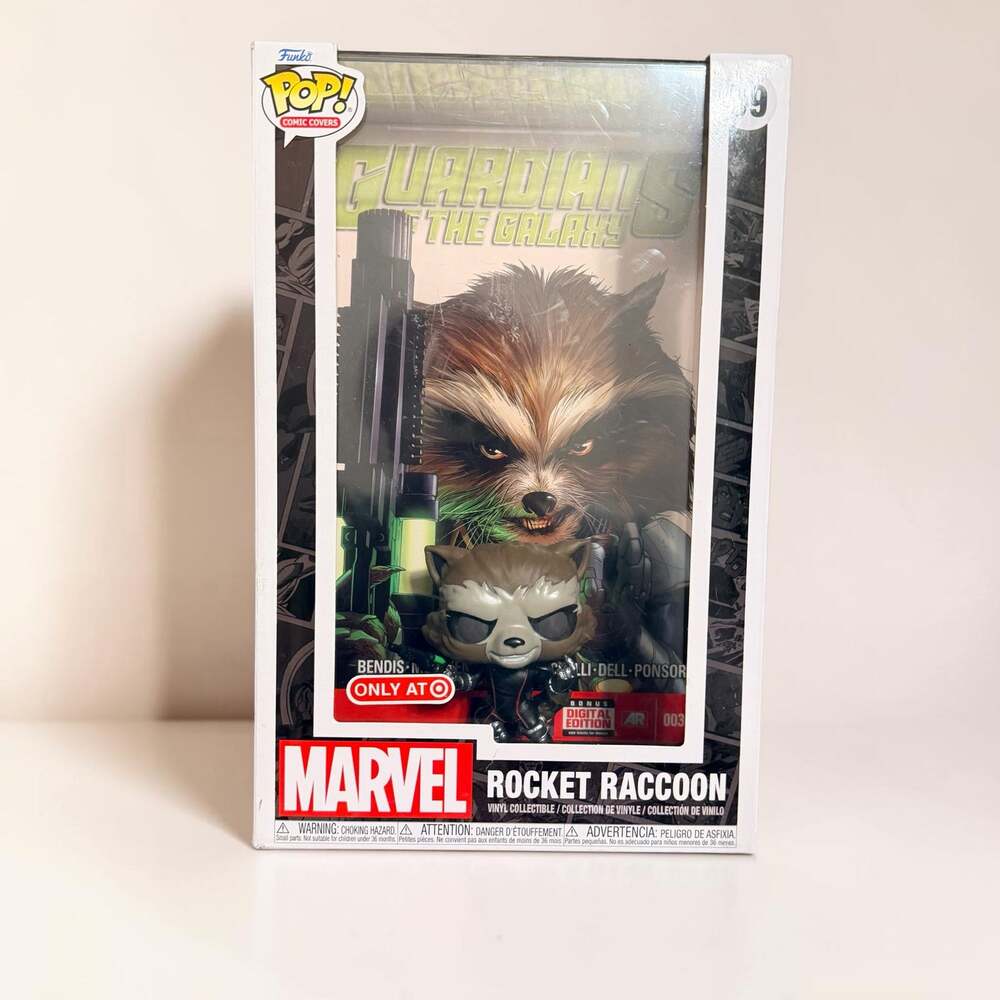 Funko Pop Comic Covers Rocket Raccoon #59 Target Damaged Box